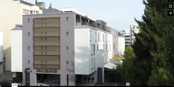 Aussenansicht Acasa Suites Zürich Oerlikon